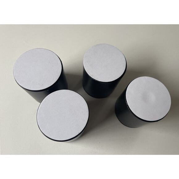 3 Inch Circular Bed Risers Heavy Duty Furniture Black Risers Round Lifters NIB - Picture 2 of 5